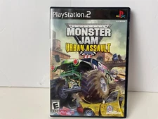 Monster Jam Urban Assault Playstation 2 Game Includes Manual Pre Owned