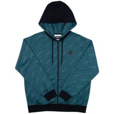 HOOEY "Butte" Teal w/ Hooey Logo Full Zip Hoody Size LARGE