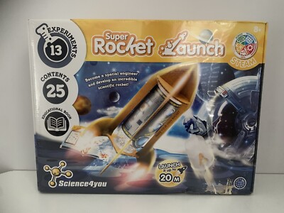 Science4You Super Raketenstart Kinder MINT Aktivität Erziehungswissenschaft Kit