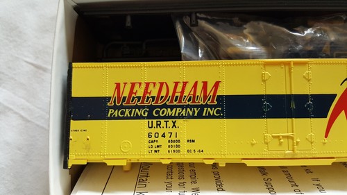 Modellino ferroviario InterMountain Needham Packing Ice Bunker Car scala HO 1:87 nuovo con scatola - Foto 2 di 6