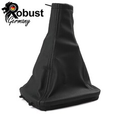 Für Vauxhall Opel Astra G Schaltsack Schaltmanschette Schwarz Leder (1998-2009)