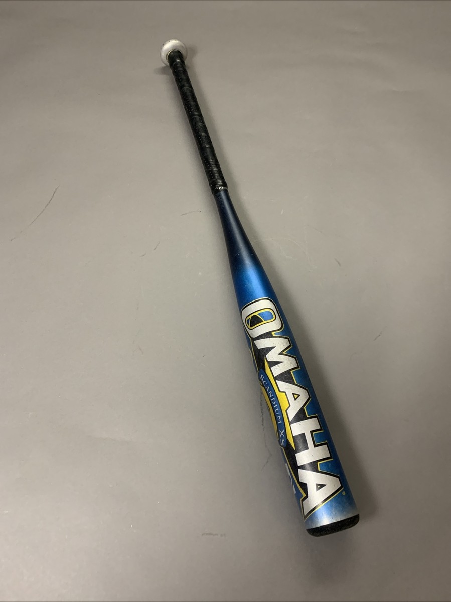 Louisville Slugger TPX Omaha Scandium XS Bat - 31“ Blue 2 1 Louisville Slugger TPX Omaha Scandium XS Bat - 31“ Blue 2 1