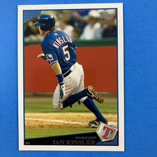 Ian Kinsler 2009 Topps Card #215 MLB Texas Rangers