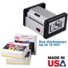 USI HD 400 4" Pouch Laminator Kit: Laminator + Boxes of Various ID Size Pouches