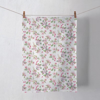 Geschirrtuch Spring blossom white