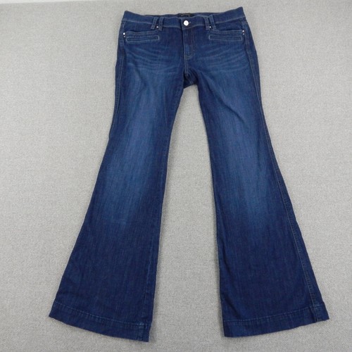 Jean Femme Bootcut Noir White House Black Market - Taille 10R, Occasion Très Bon état