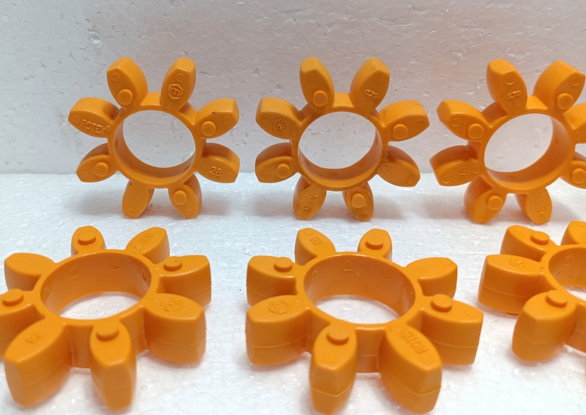 Lot of 8 PCS Rotex M146237 GR 28 Spider Coupling Inserts | 8 Teeth
