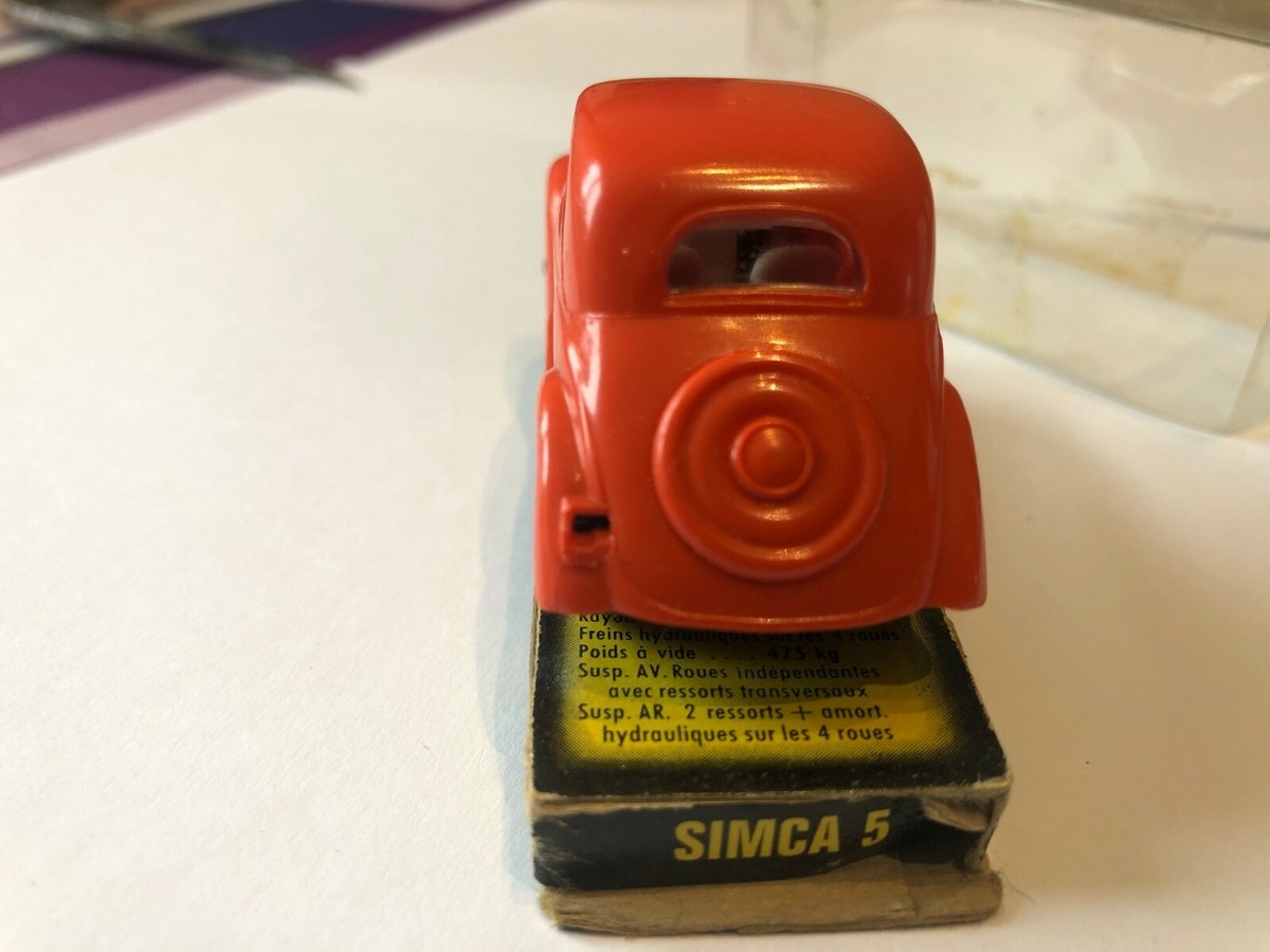 NOREV Ancien 1/43 SIMCA 5 De 1936, Orange, N°24, Boîte D'origine