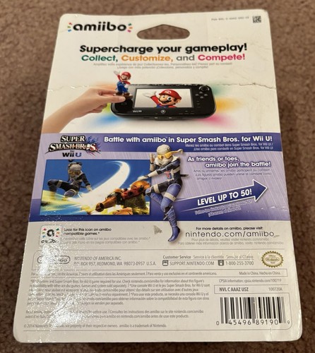 Sheik Amiibo Super Smash Bros Series Nintendo nuovo e sigillato in fabbrica! - Foto 3 di 9
