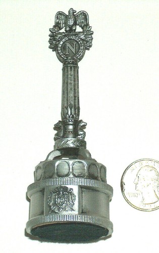 1966 Edition II Napoleon Bonaparte French Emperor Silver OEM Rook Chess Piece - Picture 2 of 4