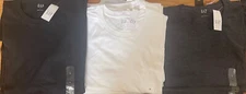 Gap Men's Short Sleeve Premium Crew Neck Tee Everyday T-Shirts, S M L XL XXL