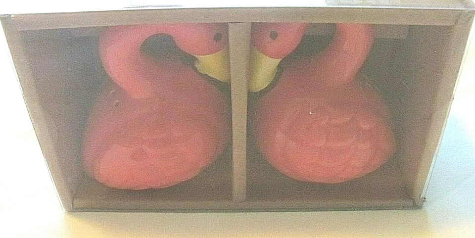 NUEVO JUEGO COCTELERA DE SAL Y PIMIENTA FLAMENCO COLORIDO CERÁMICA AMICI GLOBAL Foto 3 de 3