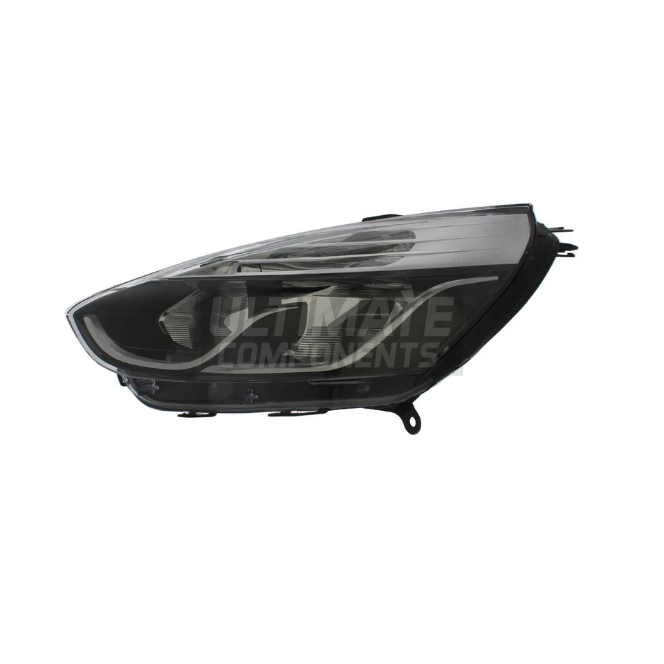 Faro Renault Clio Mk4 hatchback 2012-2016 negro lateral pasajero Foto 3 de 4
