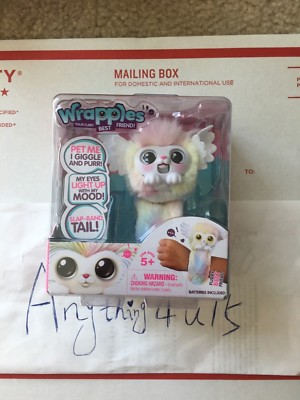 NEW, WRAPPLES LITTLE LIVE PETS INTERACTIVE FURRY FRIENDS, LUNA