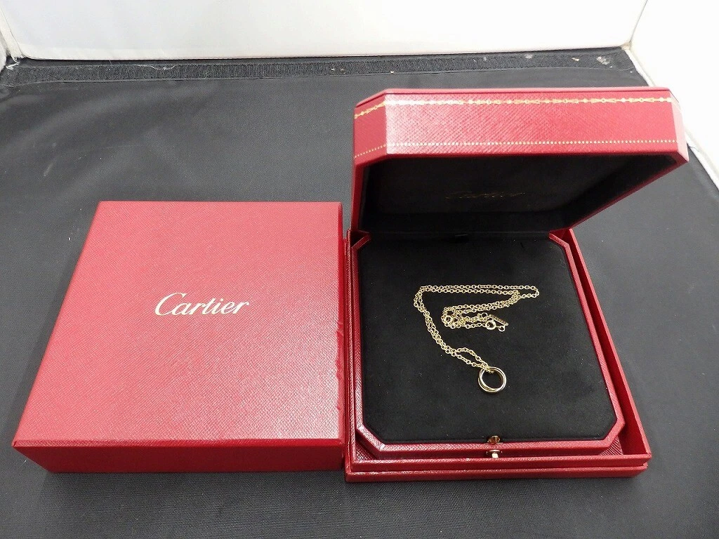 Japan Used Necklace Cartier Trinity Necklace Pre Owned eBay
