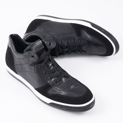 Tod’s Black Leather Italian Shoes Size US 10.5 Tods TOD main image 2