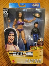 WWE ELITE WRESTLEMANIA TRUE FX CHYNA W/ BELT ROCCO BUILD A FIGURE 2020 NIB