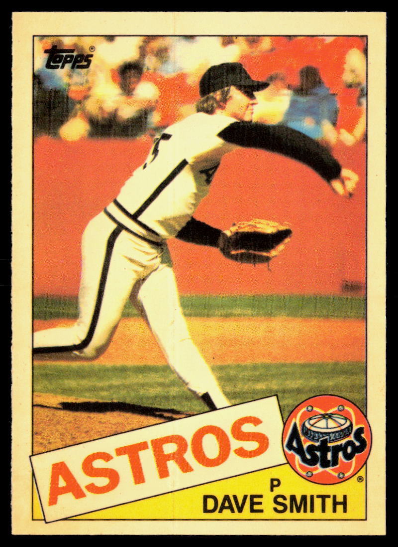 Dave Smith 1985 Topps Collector's Edition (Tiffany) #123