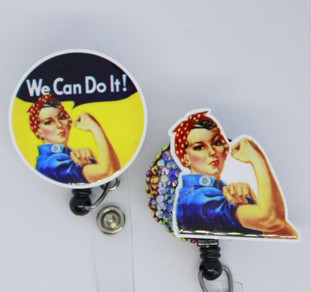 Rosie The Riveter Badge