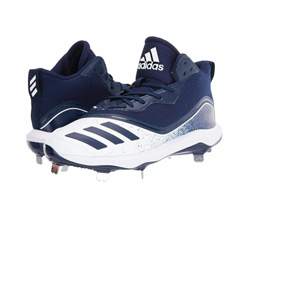 Navy adidas baseball cleats sale