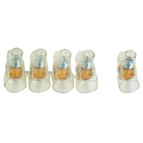 Morsetti Unipolari Arnocanali - 100 Pezzi, Stecche Da 10, 4mmq, Made In Italy