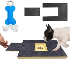 Deluxe Dog Scratch Pad Bundle with Snack Compartment