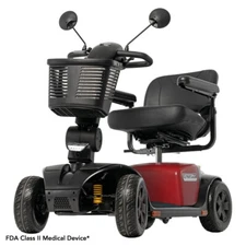 Pride Mobility Victory Platinum 4-Wheel Mobility Scooter EZ Turn Technology