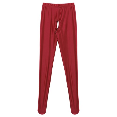 Collant donna alto elasticizzato lucido olio collant traslucido calza sexy scintillante - Foto 113 di 117