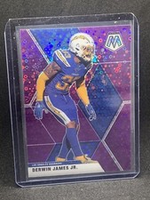 2020 Panini Mosaic No Huddle Purple Prizm 06/50 Derwin James Jr #115