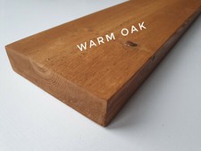 Rustic Floating wall, alcove shelf, Reclaimed Wood,Solid Oak effect, Handmade 