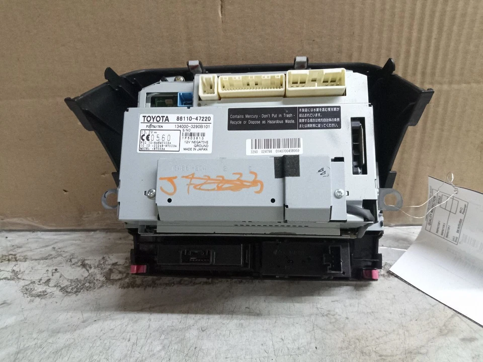 Used Infotainment Display fits: 2007 Toyota Prius display screen w/navigation fr Foto 4 de 4