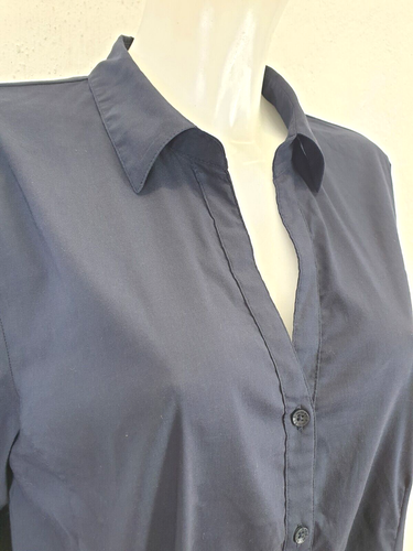 K38) MORE & MORE Damen Bluse Hemd Gr. 44 Schwarz Neu - Bild 5 von 5