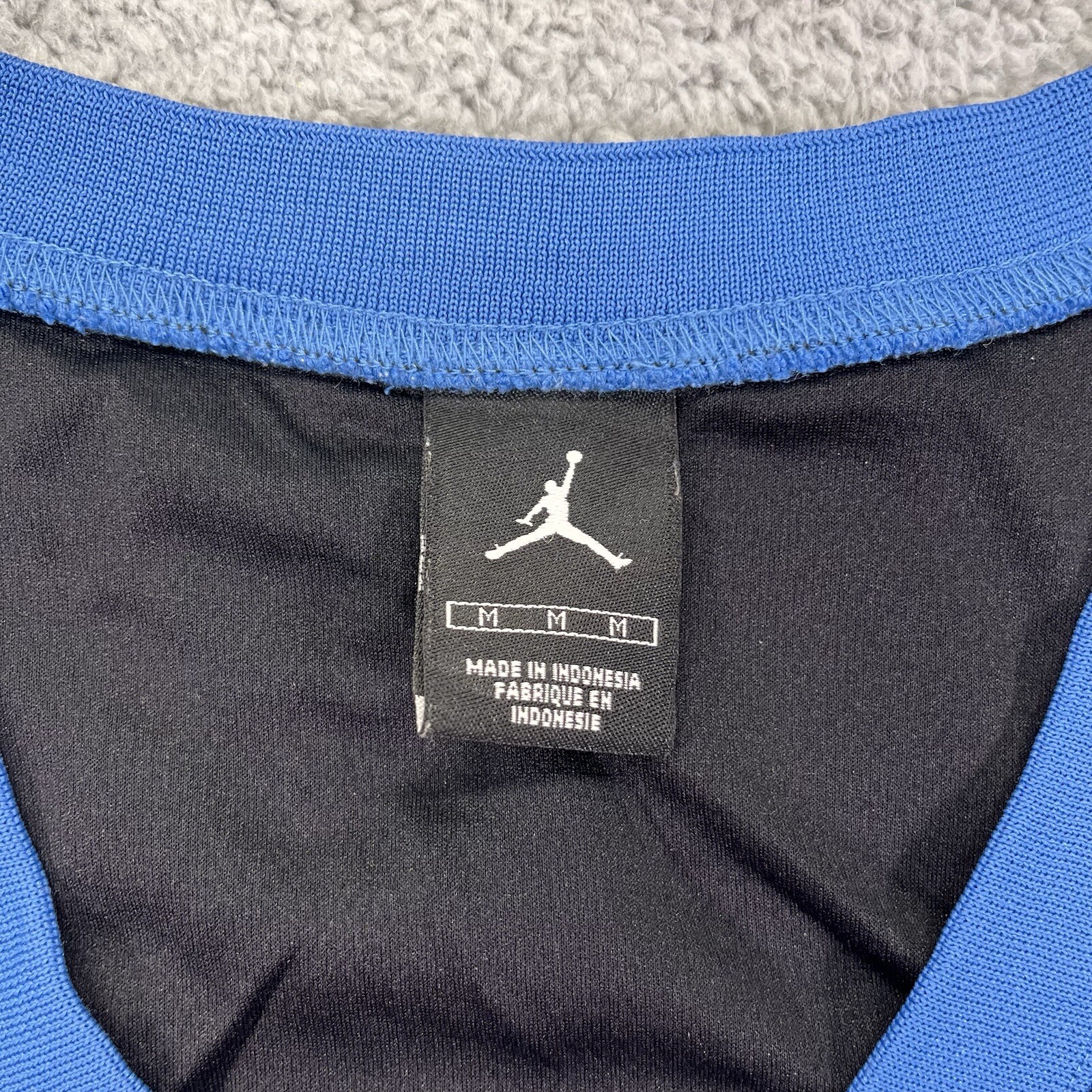 Georgetown Hoyas Nike Air Jordan Jersey Mens Medium Black #55 Roy Hibbert thumbnail 6