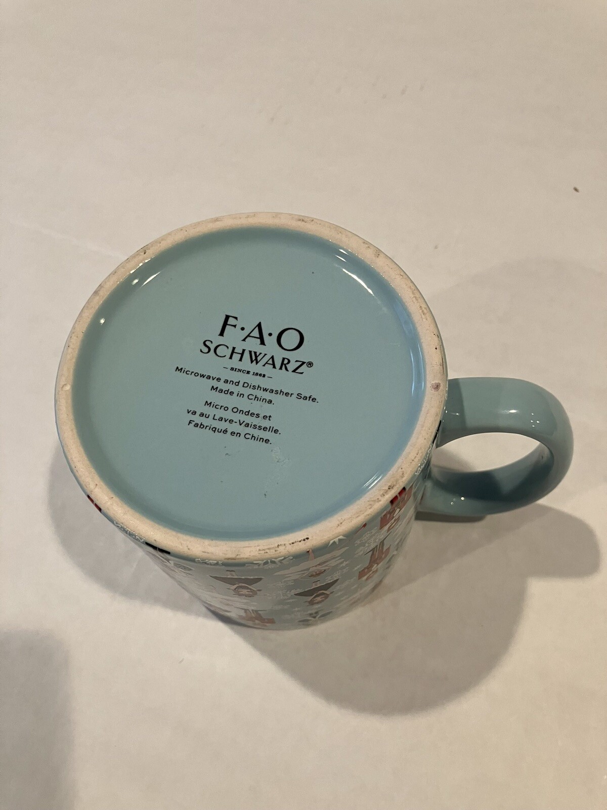 - F A O Schwarz ,Mug, Nutcracker,  Christmas