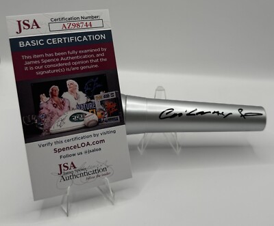COI LERAY FEMALE RAPPER SIGNED MICROPHONE + JSA COA