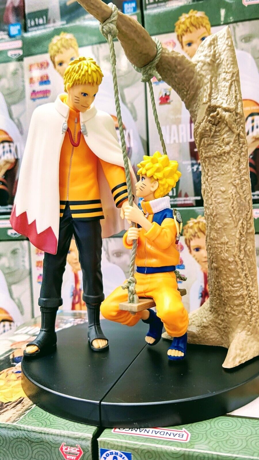 Naruto Hokage e Naruto kid BANPRESTO