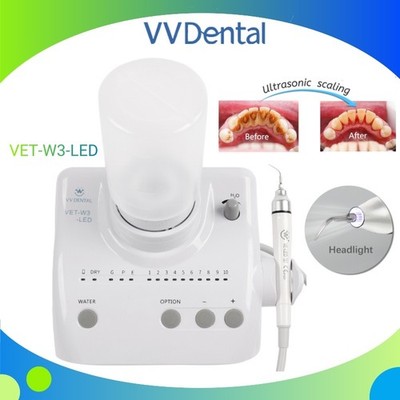 Dental Ultrasonic Scaler w/ LED Handpiece Fit EMS/Woodpecker Carving Machine US