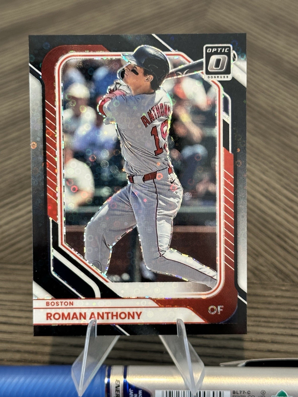 2026 Panini Donruss Optic Roman Anthony #61 Circles Prizm Boston Red Sox