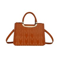 Gallantry, Bedruckte Handtasche FüR Damen, Braun