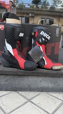 Stivali Moto Racing Originali Ducati V5 Air Neri/Rossi 9810709 Corse