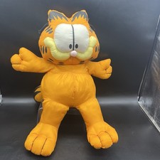 Vintage 1981 Garfield Plush 24  Jumbo Giant Cat United Features Syndicate Nylon