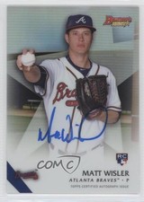 2015 Bowman's Best Best of 2015 Auto Refractor Matt Wisler #B15-MWI Auto 1p5
