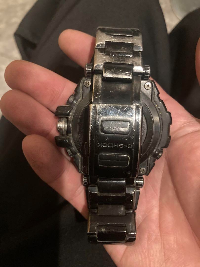 Casio G-SHOCK MTG-S1000BD Radio Solar Black Men Casual Operation