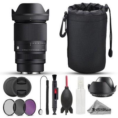 Sigma 16-300mm f/3.5-6.7 DC OS Contemporary Lens (Sony E) - 10pc Advanced Bundle