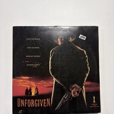 Unforgiven LaserDisc Eastwood Hackman Double Disc Vintage Rate Movie Format