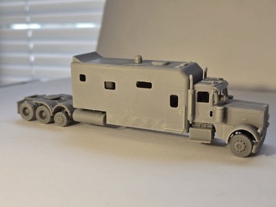 Ho Scale Peterbilt 379 Custom Sleeper Bighouse Premium Line Undecorated Kit...