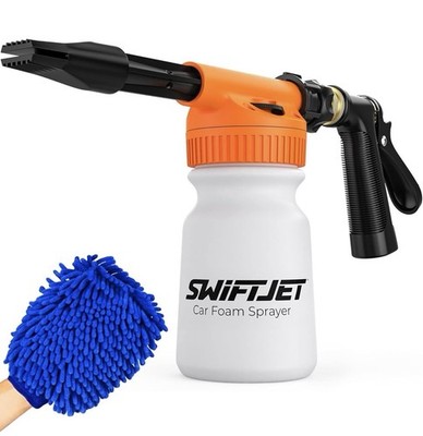 Swiftjet Car Foam Sprayer Kit Color Orange & White With Mit