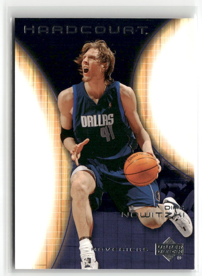 2003-04 Upper Deck Hardcourt #13 Dirk Nowitzki ☘️M3A
