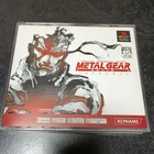Metal Gear Solid Integral Japanese ver with Case JP ver Sony PS1 Used Tested