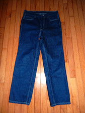 B Sides Blue Jean Relaxed High Rise Straight Leg Jeans Made in USA size 29